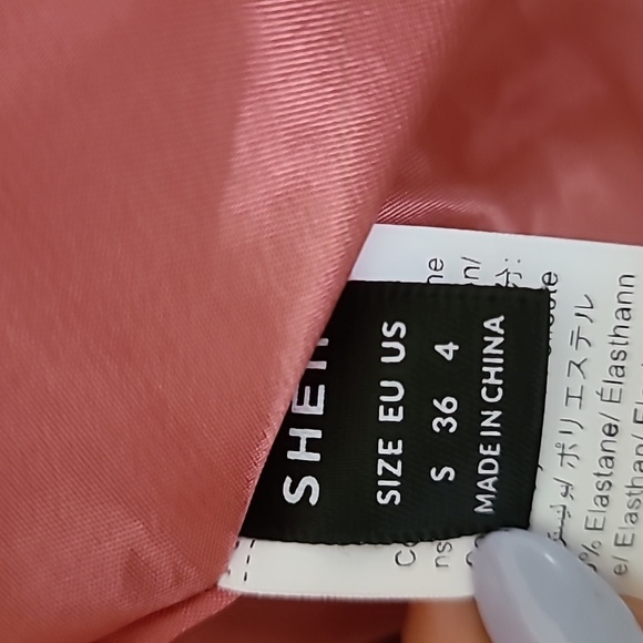 SHEIN Essnce Ladies" Short Blazer With Long Sleeves Dress Pants Suits Size S - Picture 11 of 16